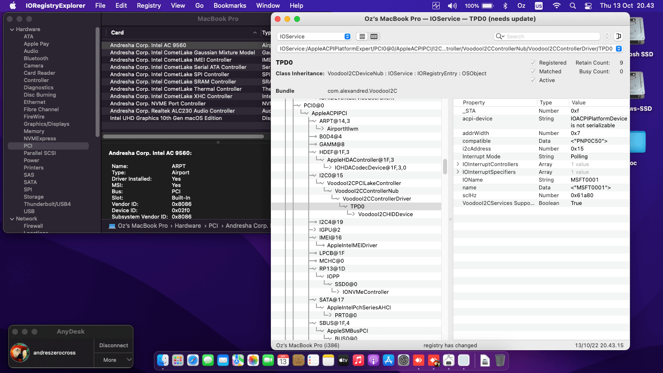 Lenovo IdeaPad Slim 3 14IML05 4th [CometLake   Intel UHD 10Th Gen + I2C]   OpenCore 9